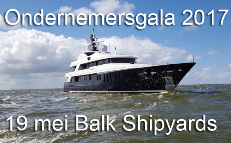 Flevopenningen 19 mei 2017 bij Balk Shipyards